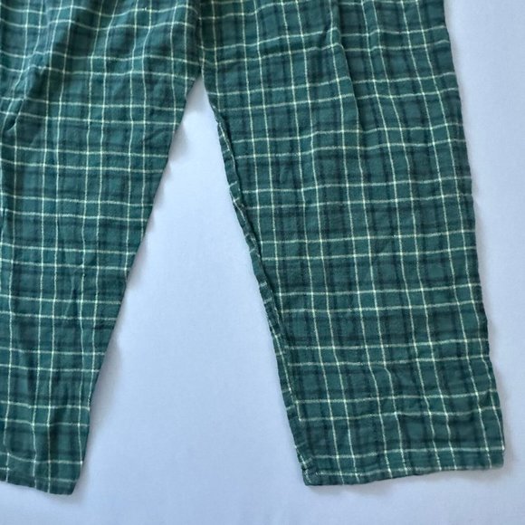University OF HawaiiPajama Pants Adult 2XLPLaid Green Stretch Size 2XL (34x27) - Picture 10 of 14